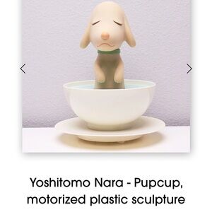 Yoshitomo Nara - Pupcup, motorized plastic sculpture